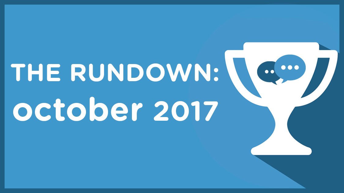 The Rundown: October 2017