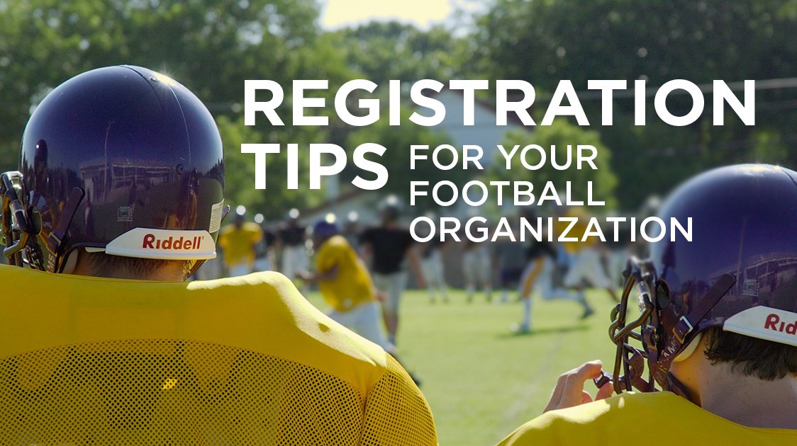 Registration Tips for your Football Organization