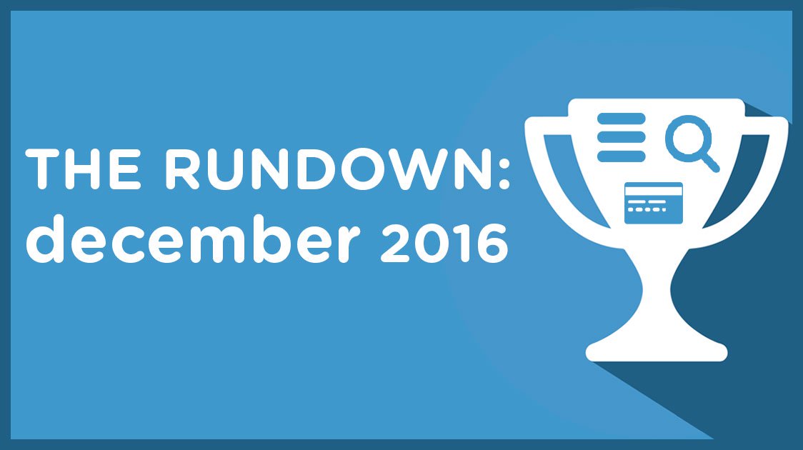 The Rundown: December 2016