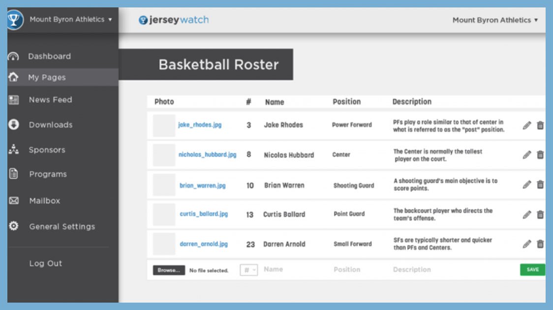 New Roster feature in the works…