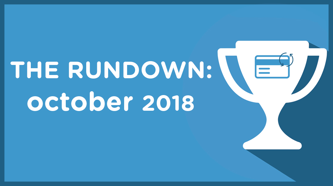 The Rundown: October 2018 – Payment Plans for Sports